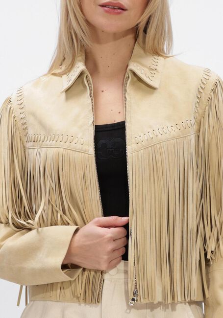 IBANA JEEYA SUEDE Vestes en jaune - large