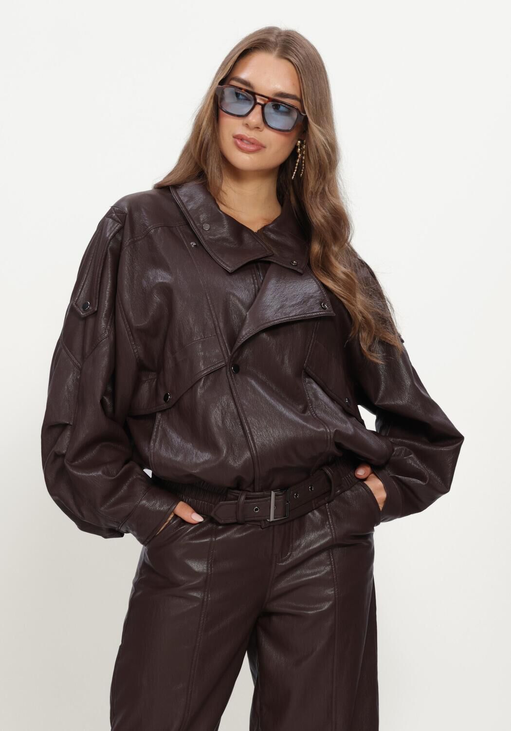 STUDIO AMAYA Jack SAMILLE JACKET en marron - large