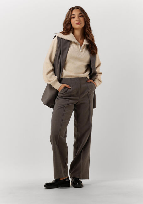 Grijze Y.A.S. Gilet YASREEMAJ WAISTCOAT3 - large