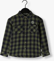 Groene MOODSTREET Casual overhemd CHECKED SHIRT - medium