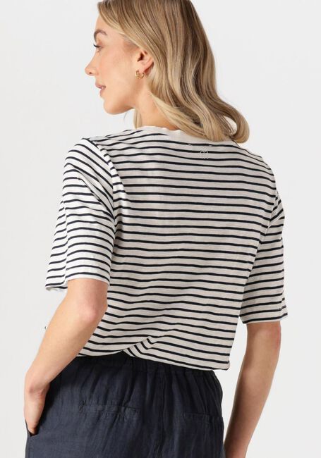 CC HEART T-shirt CC HEART SILLA STRIPE en blanc - large