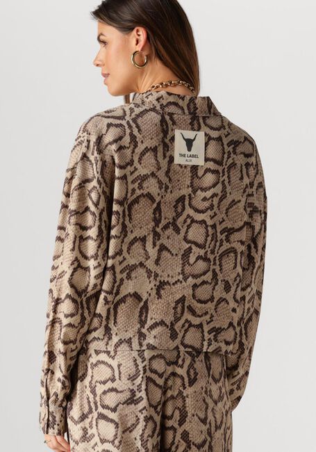 Zand ALIX THE LABEL  LADIES WOVEN SNAKE TWILL BLOUSE - large