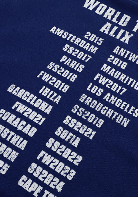 ALIX MINI Chandail ON TOUR SWEATER Bleu fonc&eacute; - large