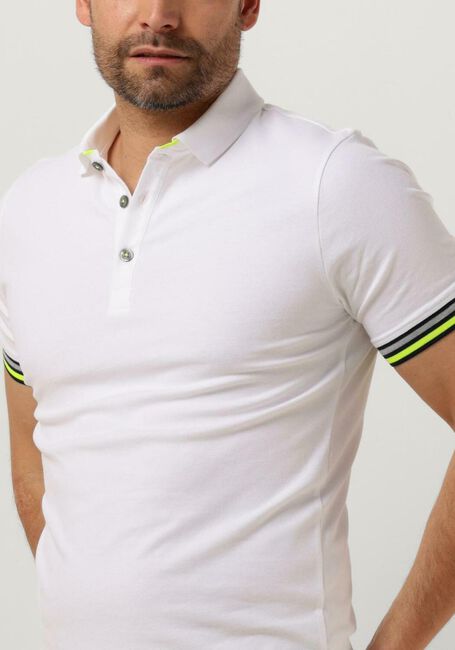 GENTI Polo J7008-1219 en blanc - large