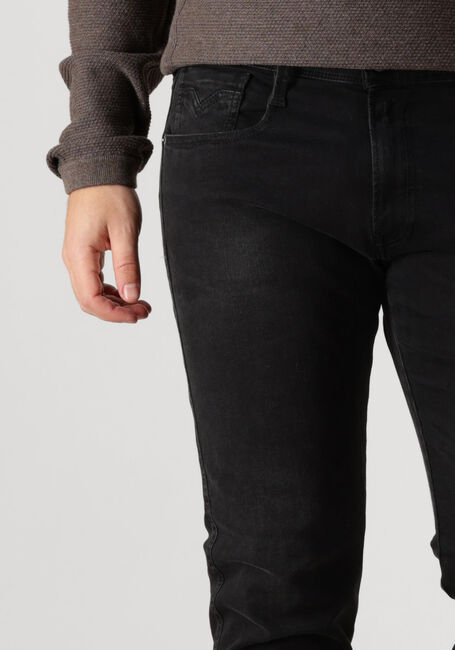 REPLAY Slim fit jeans ANBASS PANTS en noir - large