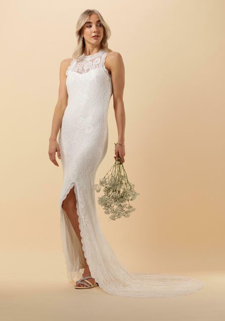 Witte Y.A.S.  YASJAKOBE SL MAXI DRESS - CELEB - large