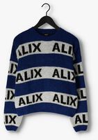 ALIX THE LABEL Chandail LADIES KNITTED ALIX STRIPE PULLOVER Cobalt