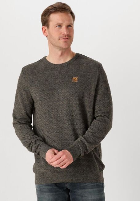 Groene PME LEGEND Trui COTTON MOULINE - large