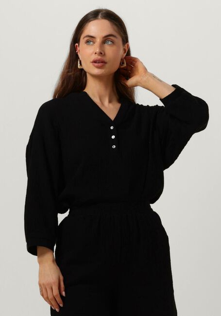 Zwarte MINUS  HEMMA 3/4 SLEEVE BLOUSE 1 - large