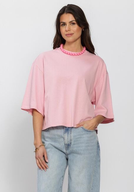 EDITED T-shirt ENZO T-SHIRT en rose - large