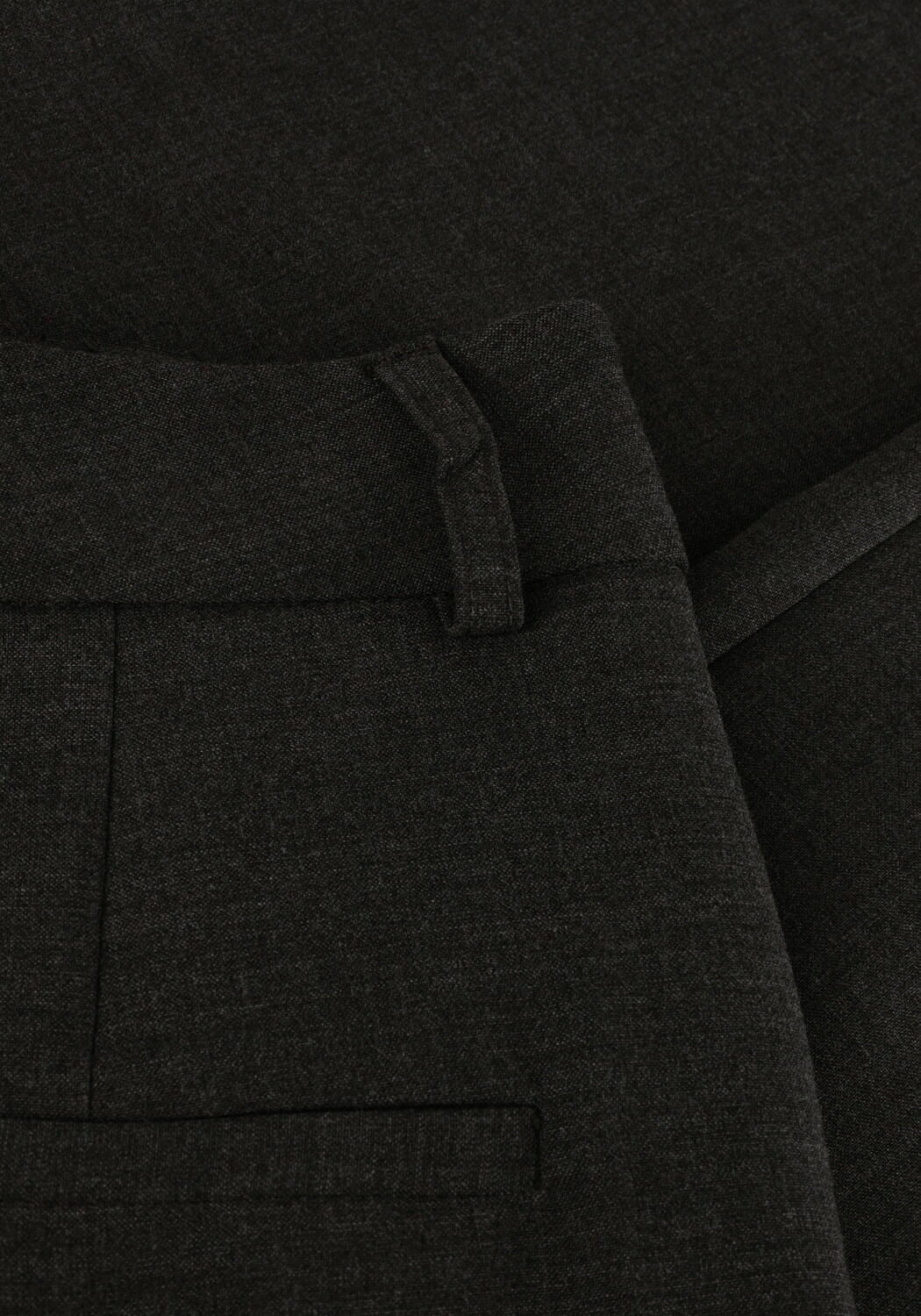 SELECTED WOMEN Pantalon SLFRITA MW WIDE PANT Gris fonc&eacute; - large