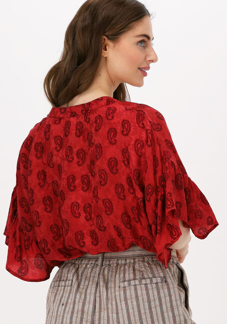 SISSEL EDELBO TAYLOR TOP Blouses en rouge - large