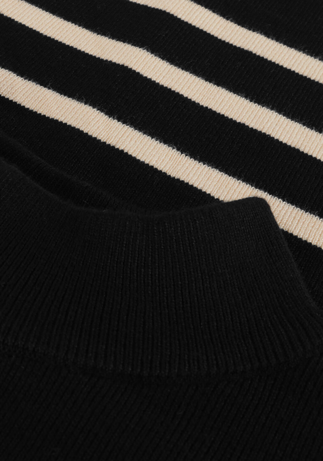 OBJECT Pull OBJROMIA L/S LONG KNIT PULLOVER en noir - large