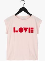 Roze BY-BAR T-shirt THELMA LOVE TOP