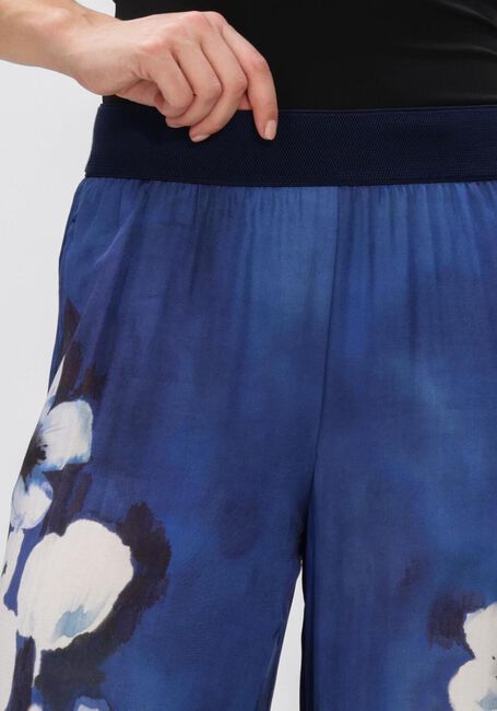 Blauwe CAROLINE BISS Wijde broek 1583 - large
