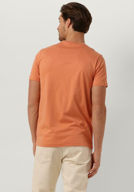 PS PAUL SMITH Polo MENS SLIM FIT SS TSHIRT ZEBRA BADGE en orange - large
