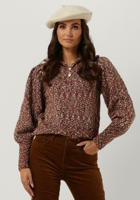 FABIENNE CHAPOT Pull EDDIE PULLOVER en marron - large