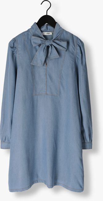 Blauwe CO'COUTURE Mini jurk TITUS DENIM BOW DRESS - large