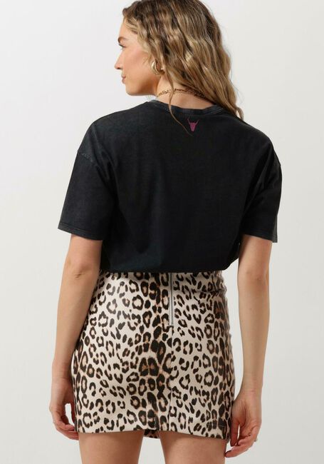ALIX THE LABEL T-shirt LADIES KNITTED THE LABEL T-SHIRT en noir - large
