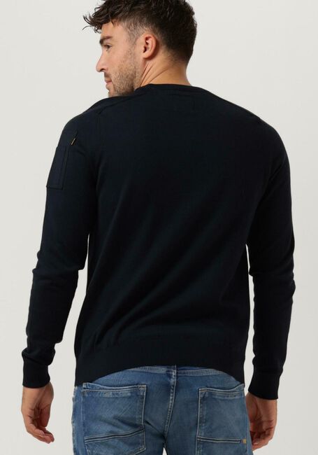PME LEGEND Pull BUCKLEY KNIT Bleu foncé - large