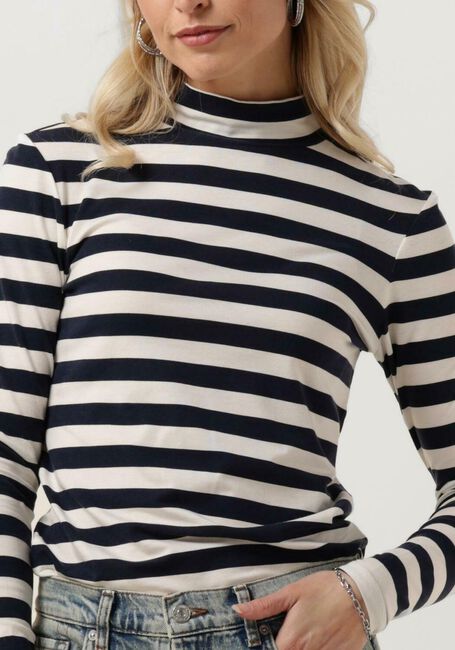 Donkerblauwe SCOTCH & SODA Tops & T-shirts ALL OVER PRINTED LONG SLEEVED T-SHIRT - large