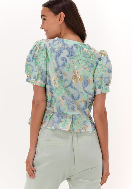 HUNKON COCO TOP Blouses en bleu - large