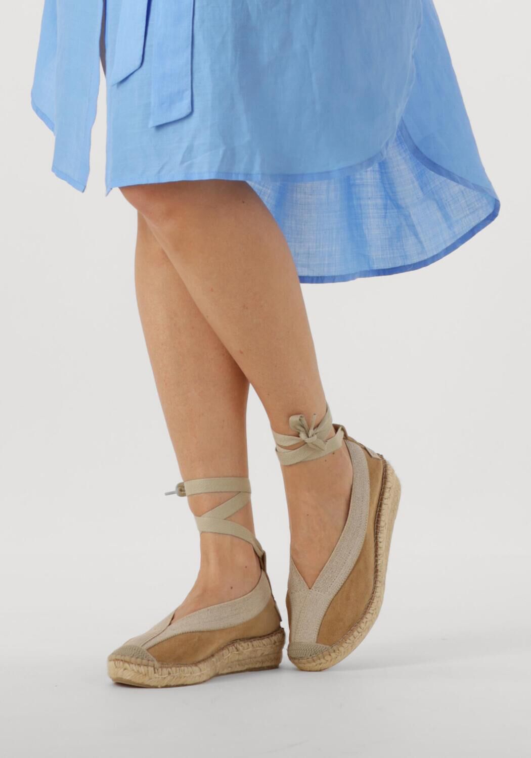 Bruine SHABBIES Espadrilles PALMA | Omoda