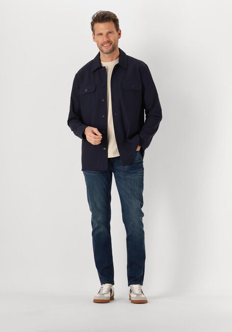 Donkerblauwe MATINIQUE Overshirt MADAMO - large