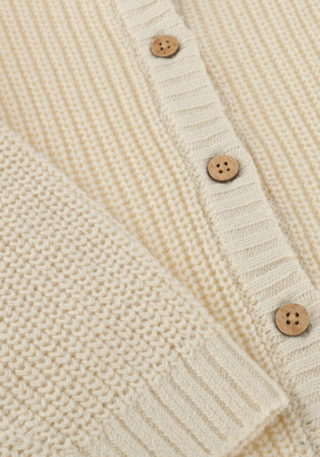 Beige LIL' ATELIER Vest NMFEMLEN LEN LS KNIT CARD LIL - large