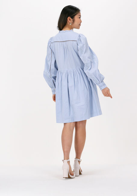 Blauwe Y.A.S. Mini jurk YASKENORA LS SHIRT DRESS - large