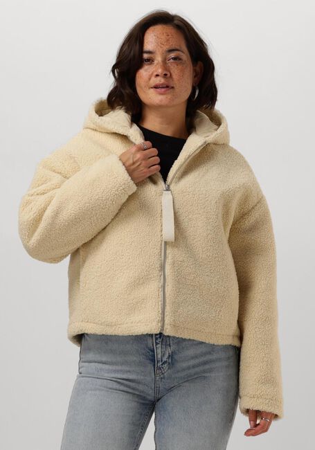 CALVIN KLEIN Manteau Teddy SHERPA JACKET en beige - large