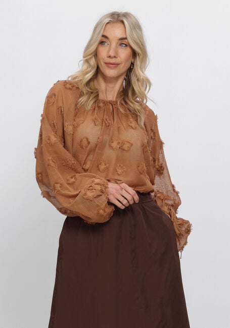 Bruine SUMMUM Tops & T-shirts TOP 3D NEW - large