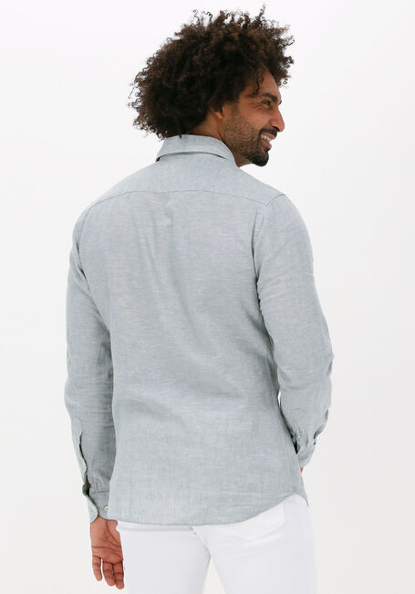 PROFUOMO Chemise décontracté HARTGER W COTTON-LINNEN en vert - large