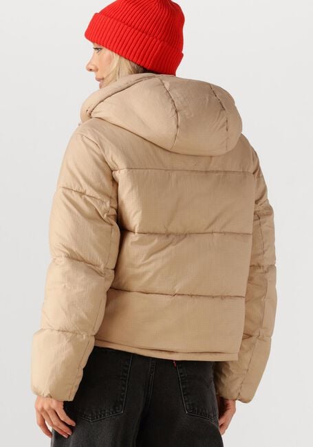 Zand TOMMY JEANS Gewatteerde jas TJW HOODED PUFFER JACKET - large