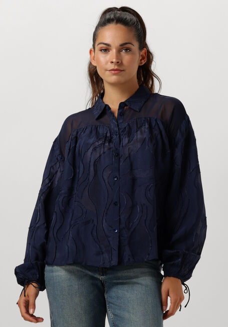 Blauwe POM AMSTERDAM  JAQCUARD MIDNIGHT BLUE - large