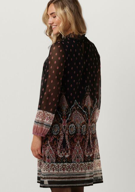 ANA ALCAZAR Robe midi DRESS LACE NECK en noir - large