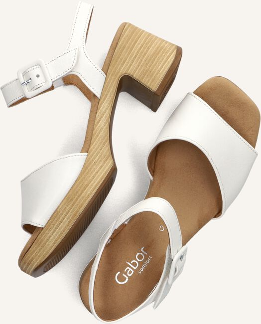 Witte GABOR Sandalen 721.1.0 Witte GABOR Sandalen 721.1.0 - large