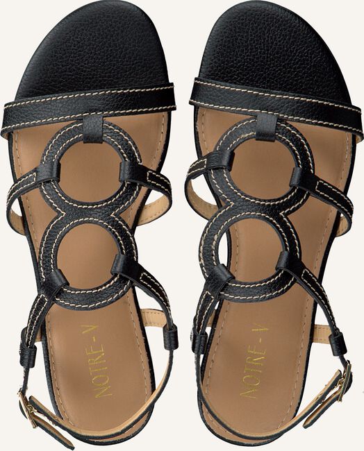 Zwarte NOTRE-V Sandalen 19133 Zwarte NOTRE-V Sandalen 19133 - large