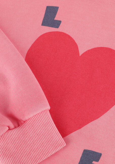 Jelly Mallow Chandail LOVE PIGMENT HOODIE en rose - large