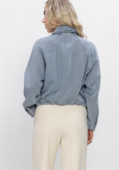 SECOND FEMALE Veste en jean RIO DENIM JACKET en bleu - large
