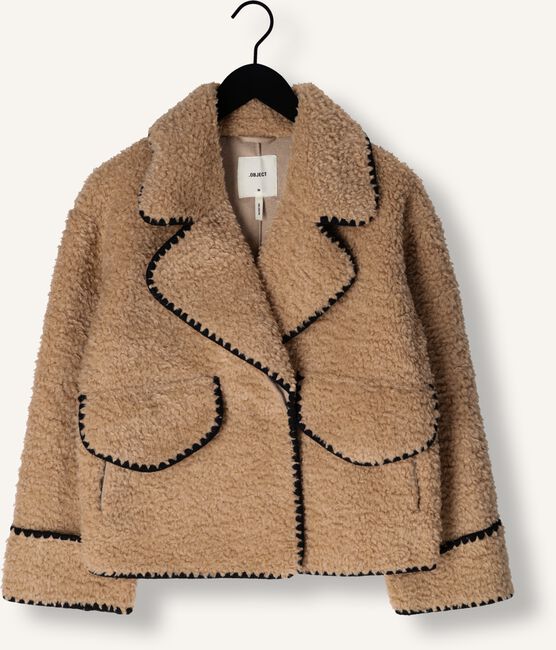 Beige OBJECT Jack OBJSHIREN JACKET 128 Beige OBJECT Jack OBJSHIREN JACKET 128 - large