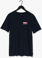 SCOTCH & SODA T-shirt GRAPHIC LOGO T-SHIRT IN ORGANI Bleu foncé