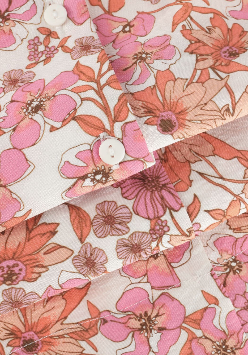 Lichtroze MSCH COPENHAGEN Blouse MSCHADANAYA LADONNA 2/4 SHIRT - large