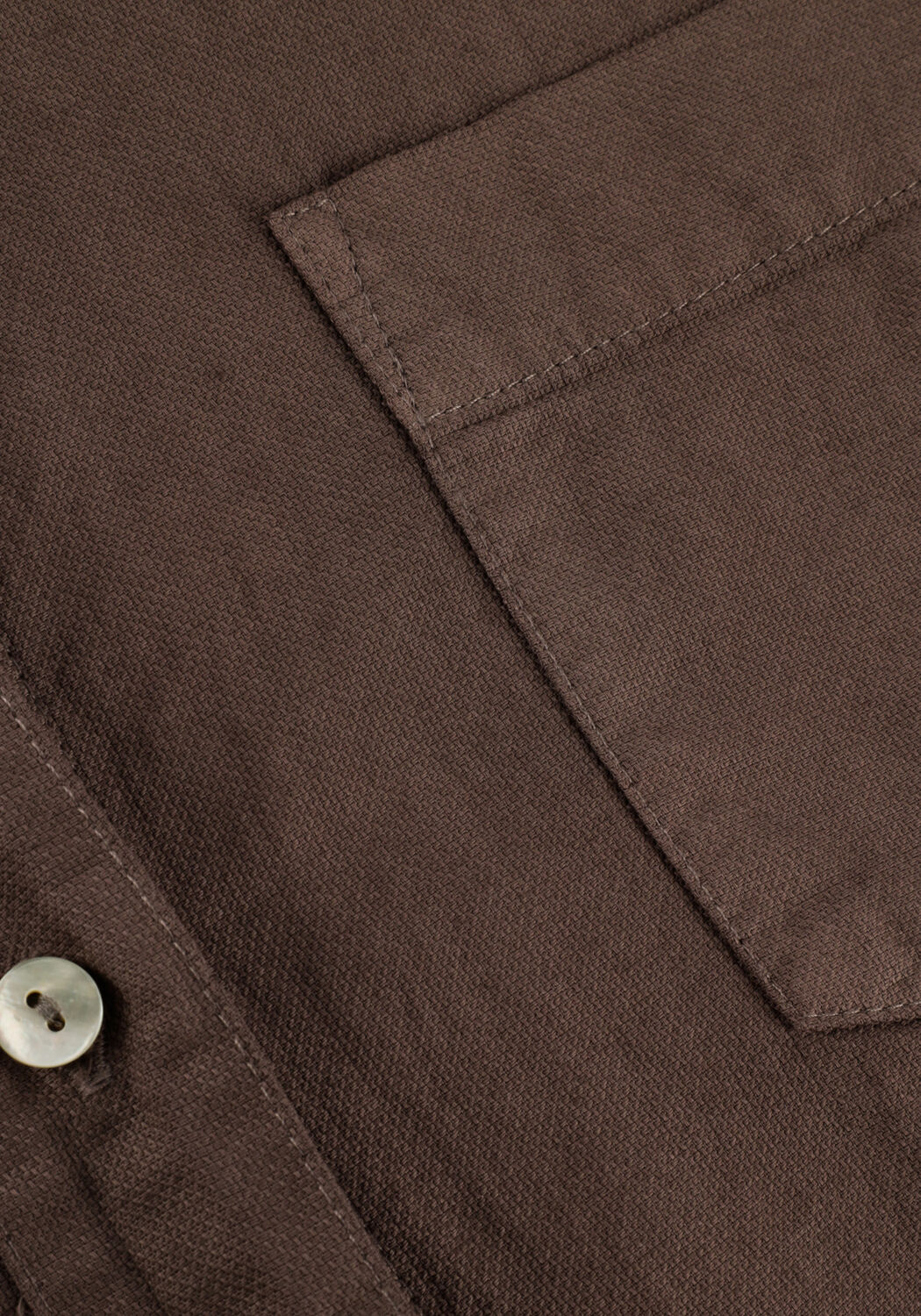 Bruine 10DAYS  PIQUE WOVEN SHIRT - large