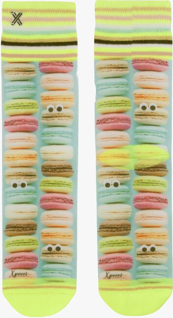 XPOOOS MACARONS Chaussettes en multicolore - large