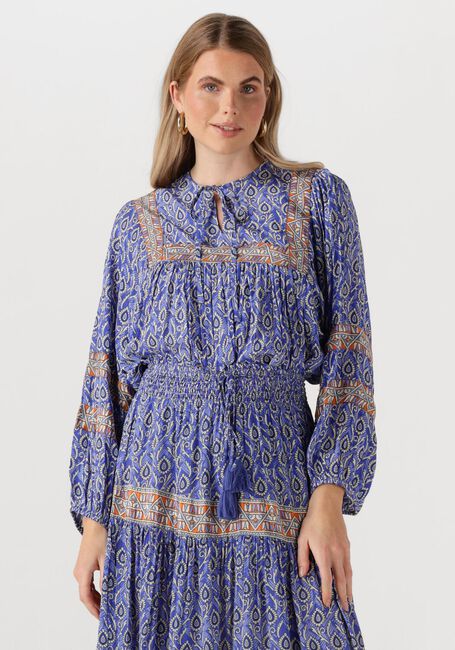 Blauwe LOLLYS LAUNDRY  TEELLL BLOUSE LS - large