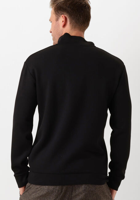SELECTED HOMME Chandail SLHEMANUEL SOFT ZIP HIGH NECK SWEAT NOOS en noir - large