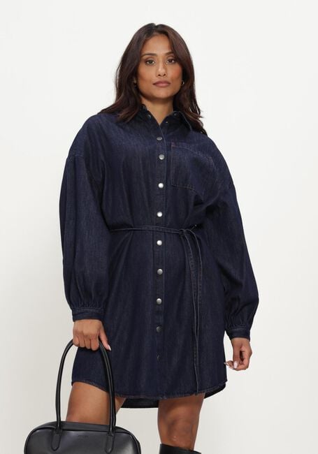 MINUS Mini robe MSLARISSA SHORT DRESS Bleu fonc&eacute; - large