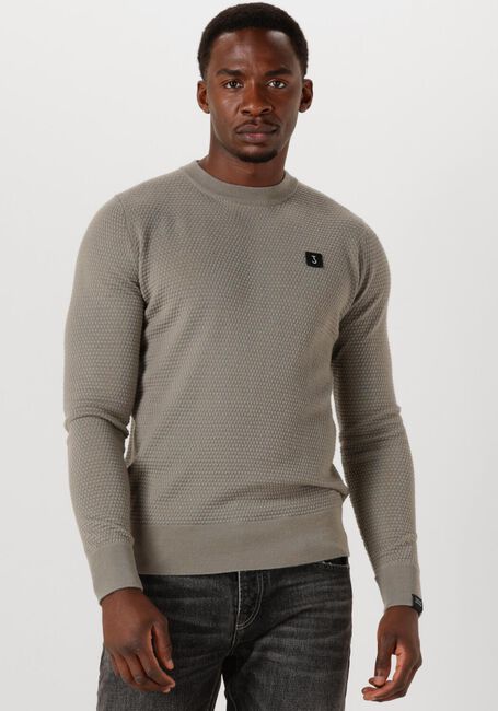 BUTCHER OF BLUE Pull STRUCTURE CREW en vert - large
