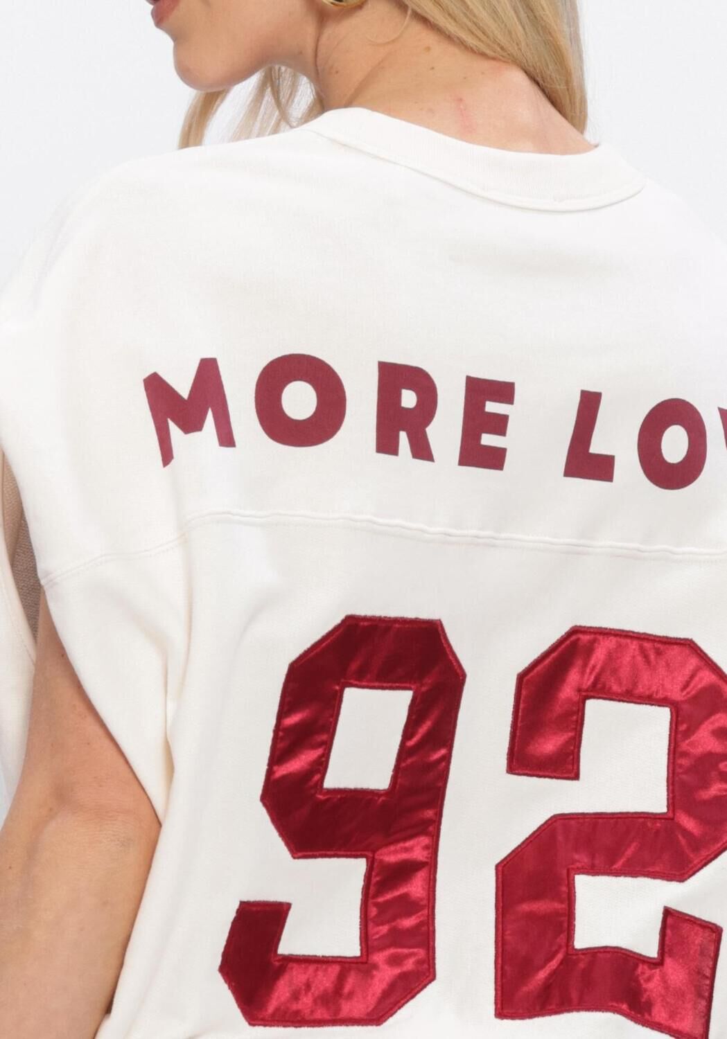 CATWALK JUNKIE SLEEVELESS GRAPHIC SWEATER Pulls & Gilets en blanc - large